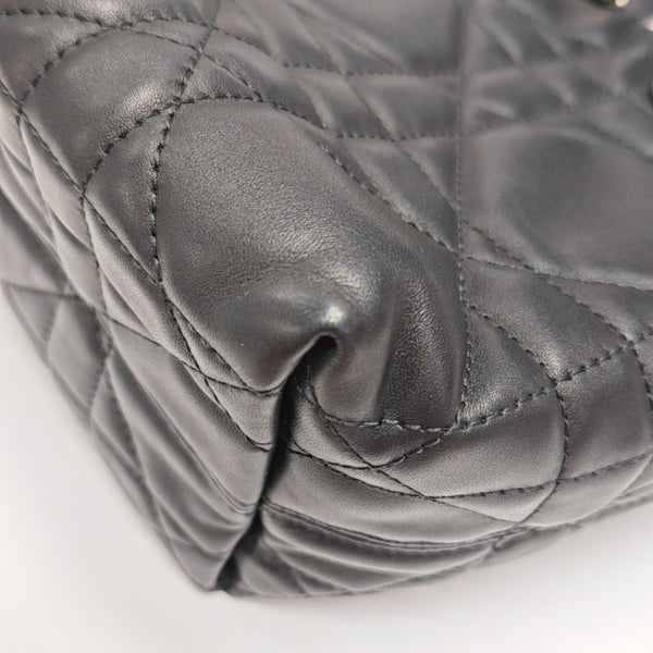 Toujours Small Cannage Calfskin Black