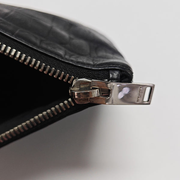 Calfskin Clutch Black
