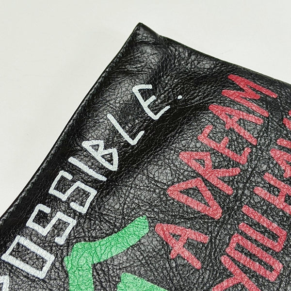 Authenticated pre-owned Ville Calfskin Black - Clutch at Looply