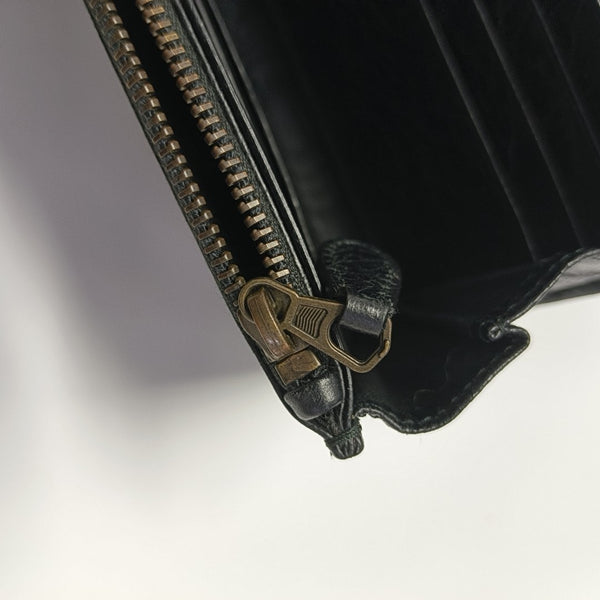 Classic City Lambskin Black Wallet