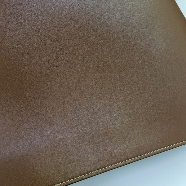 Calfskin Bucket Bag Brown