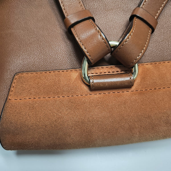 Faye Small Calfskin Brown