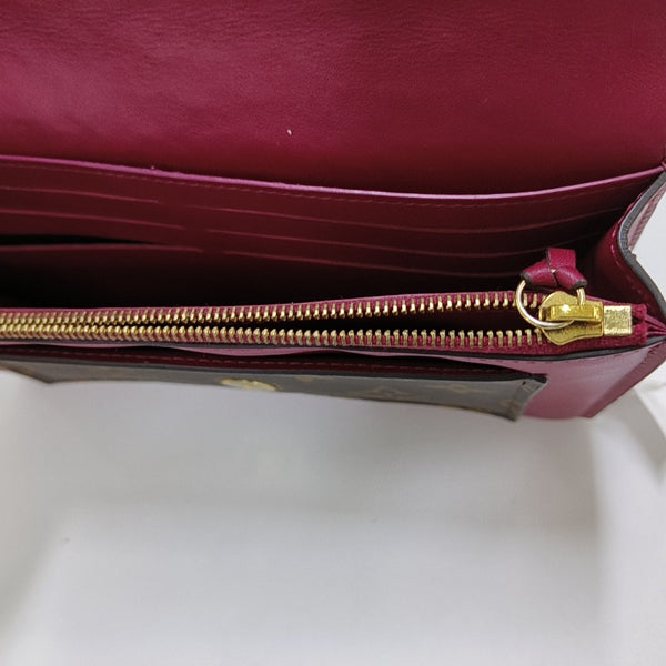 FLORE Monogram Coated Canvas Brown