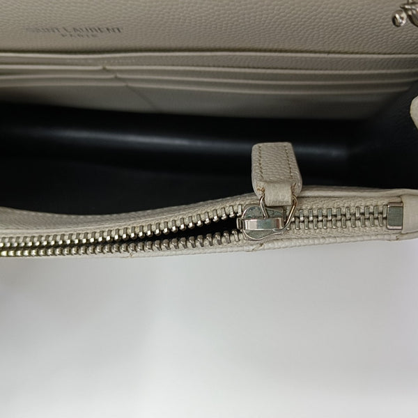 MONOGRAM WOC Chevron Calfskin Gray
