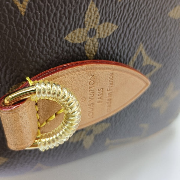 SPEEDY 20 Monogram Coated Canvas Brown