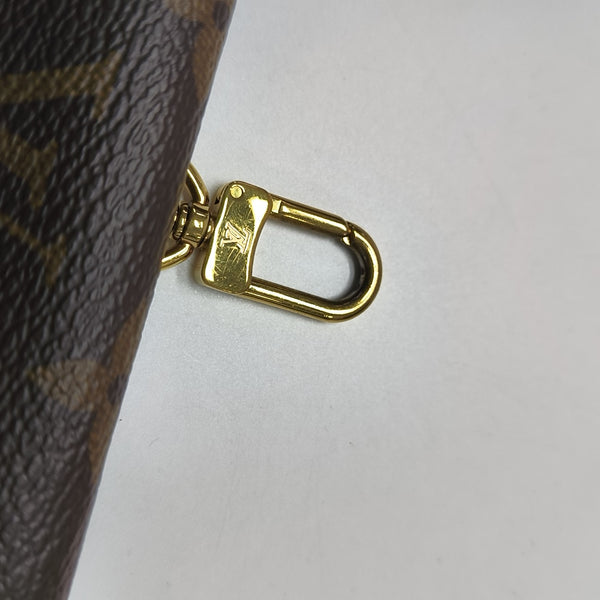FÉLICIE Monogram Coated Canvas Brown