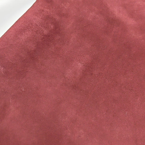 Suede Tote Bag Red