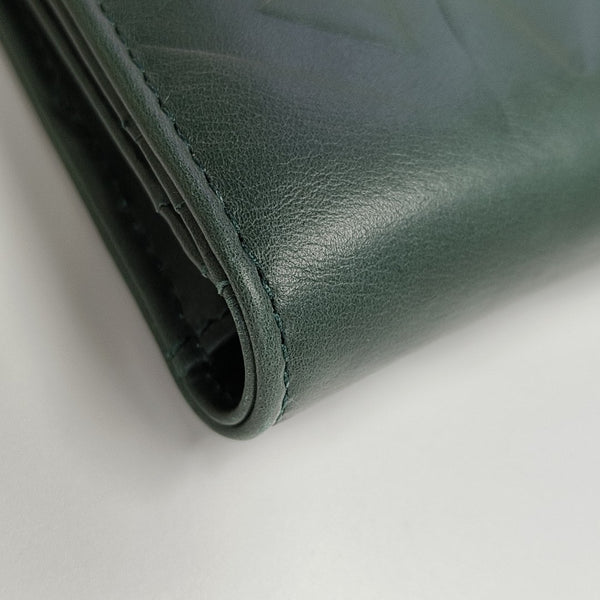 Leather Wallet Green
