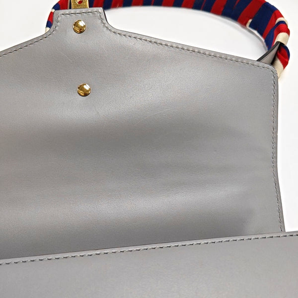 Authenticated pre-owned Sylvie Small Calfskin Grey - Shoulder Bag at Looply