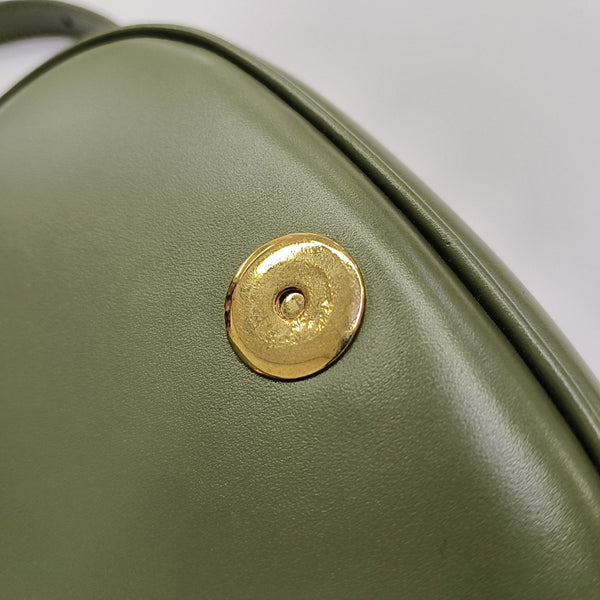 CRÉCY Small Calfskin Green