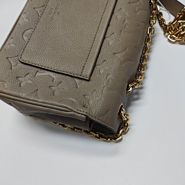 MARCEAU Monogram Calfskin Gray