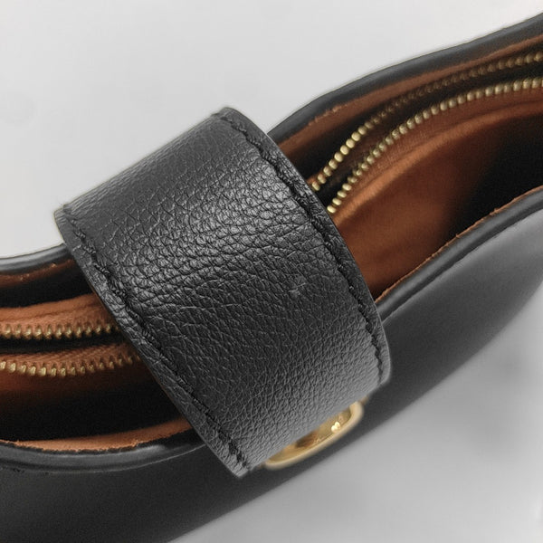 LOW KEY Calfskin Black