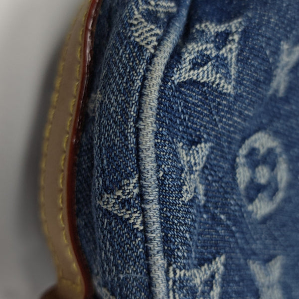 CROISSANT PM Monogram Canvas Blue
