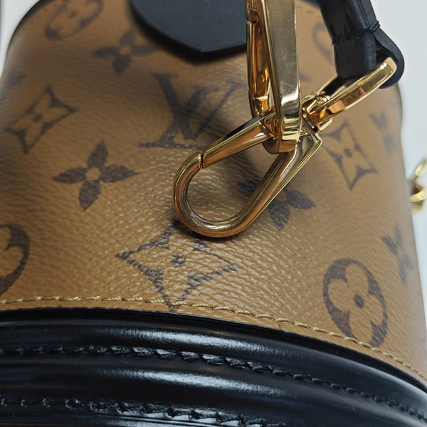 CANNES PM Monogram Coated Canvas Brown
