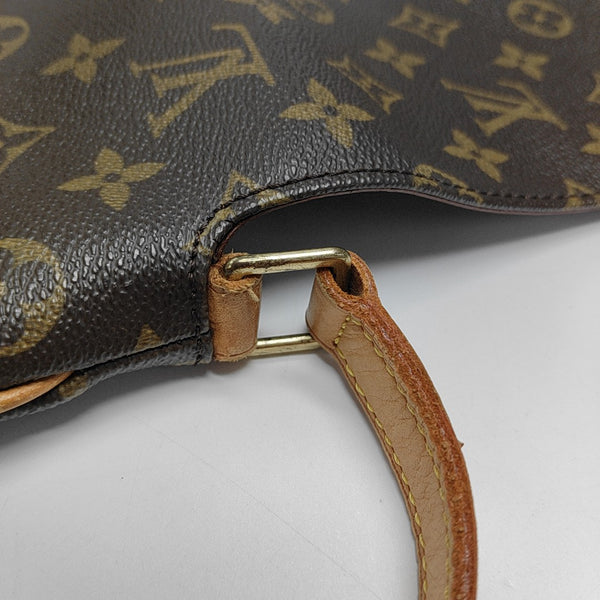 MUSETTE TANGO Monogram Coated Canvas Brown