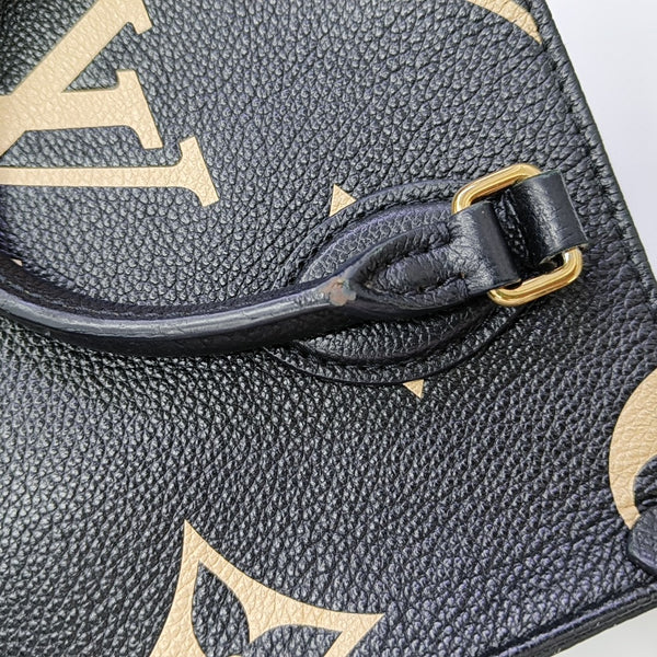 ONTHEGO PM Calfskin Black