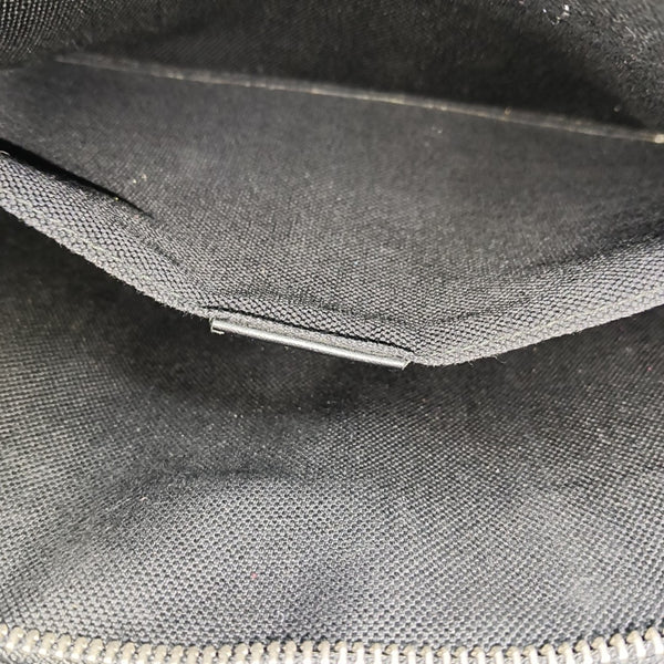 GG Supreme Monogram Coated Canvas Gray