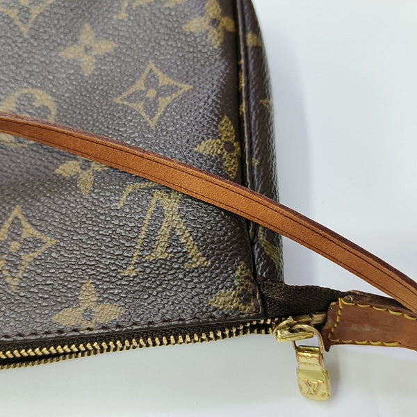 ACCESSOIRES Monogram Coated Canvas Brown