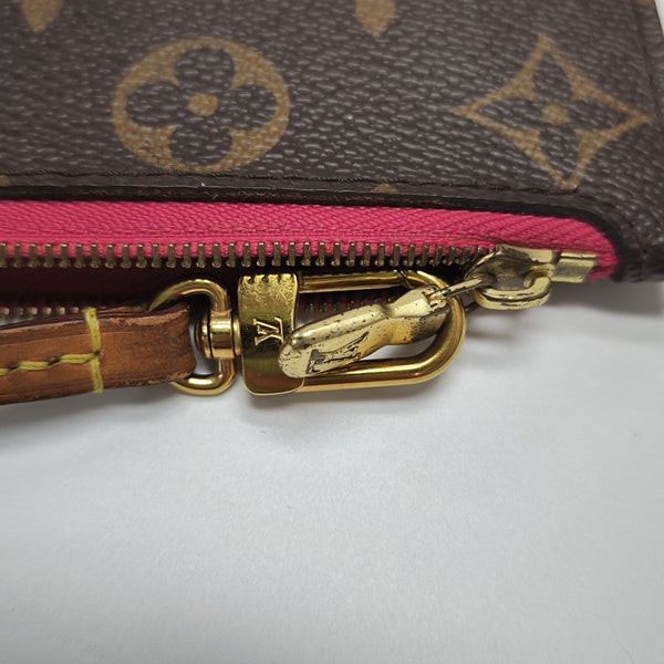 NEVERFULL BB Monogram Coated Canvas Brown