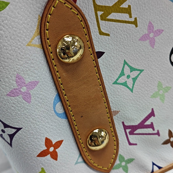 LV × TM RITA Monogram Coated Canvas White