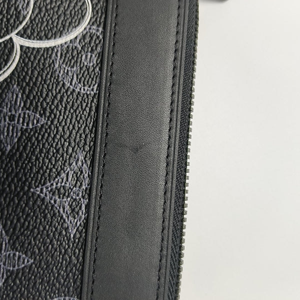 APOLLO Monogram Coated Canvas Black