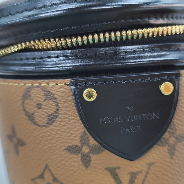 CANNES PM Monogram Coated Canvas Brown