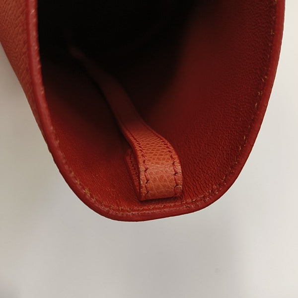 VERTICAL CABAS Small Calfskin Red
