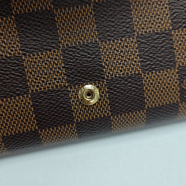 JOSÉPHINE Damier Ebene Coated Canvas Brown
