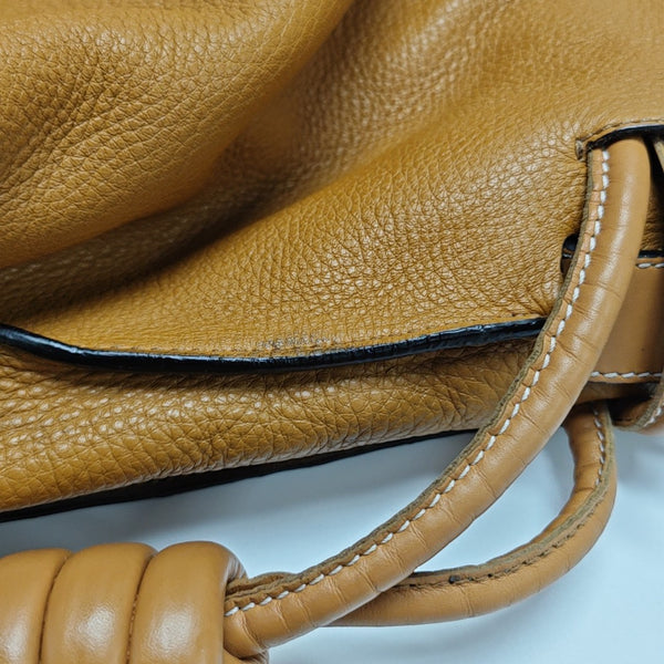 Calfskin Shoulder Bag Yellow