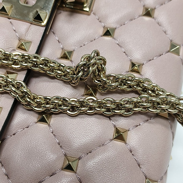 Rockstud Mini Lambskin Pink