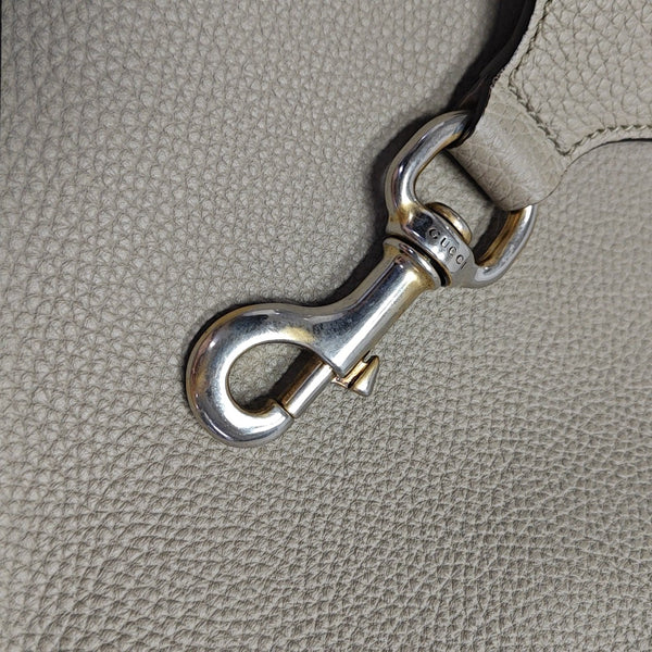 Calfskin Shoulder Bag Gray