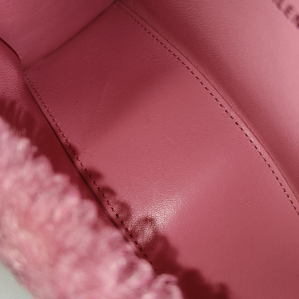 Hourglass Mini Sheepskin Pink