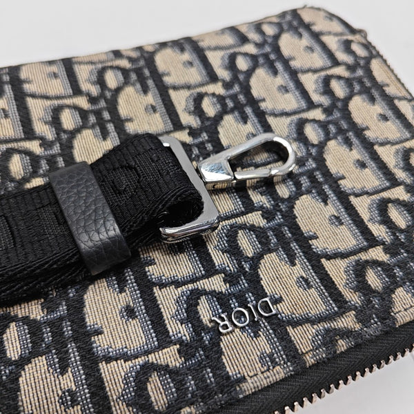 Safari Oblique Canvas Blue