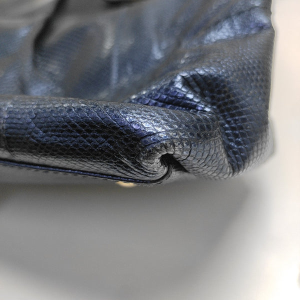 Gancio Calfskin Blue