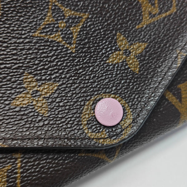 JOSÉPHINE Monogram Coated Canvas Brown