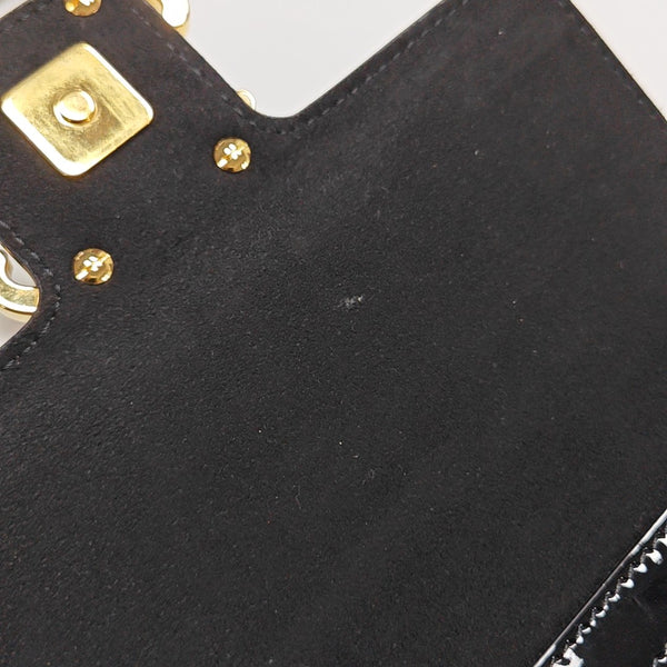 Karligraphy Patent Leather Black