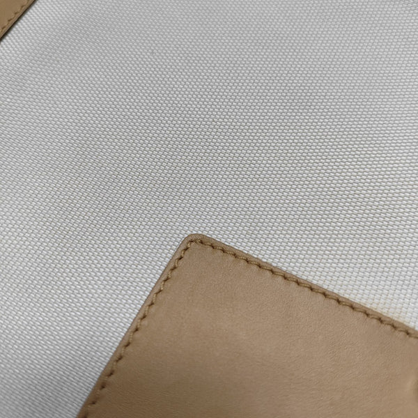 Canvas Shoulder Bag Beige