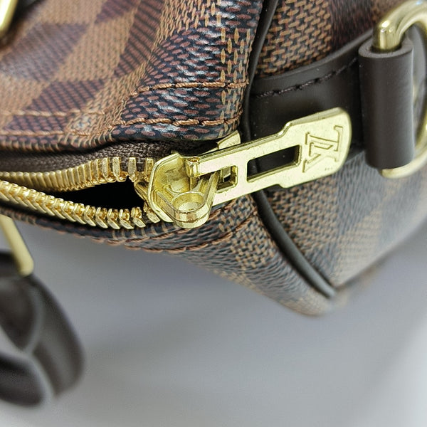 SPEEDY 30 Damier Ebene Coated Canvas Brown