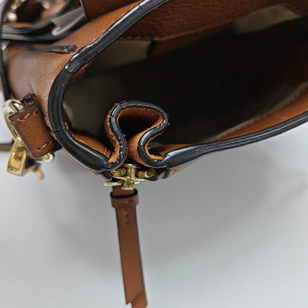 Faye Mini Calfskin Brown