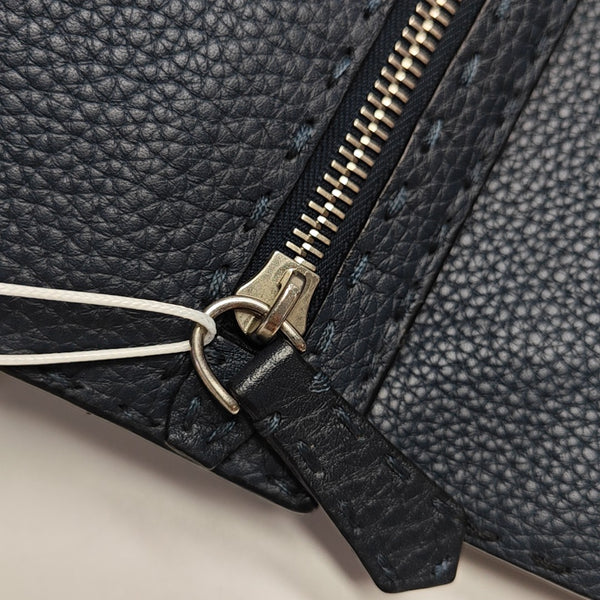Calfskin Clutch Blue