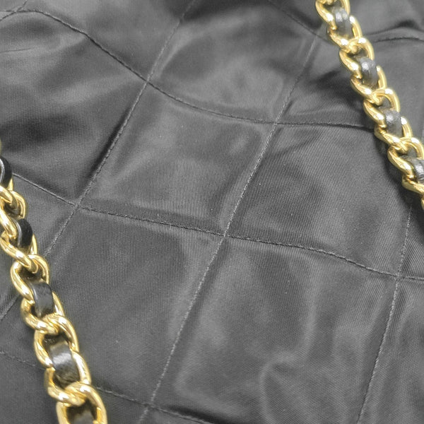 Re-Edition 1995 Chaîne Quilted Nylon Black