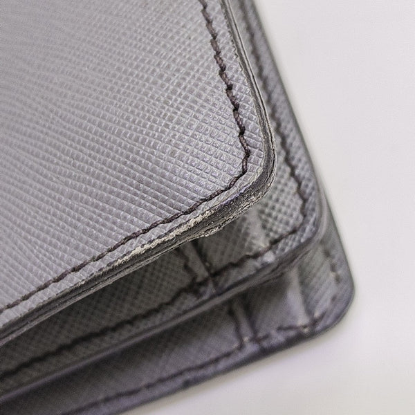 Calfskin Top Handle Bag Gray