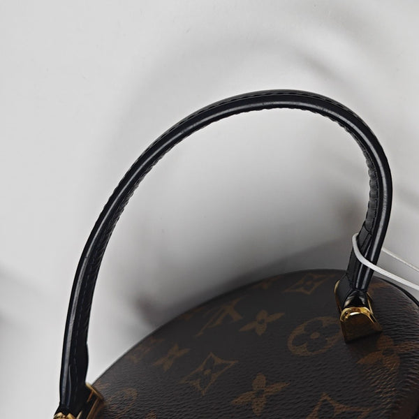 CANNES PM Monogram Coated Canvas Brown