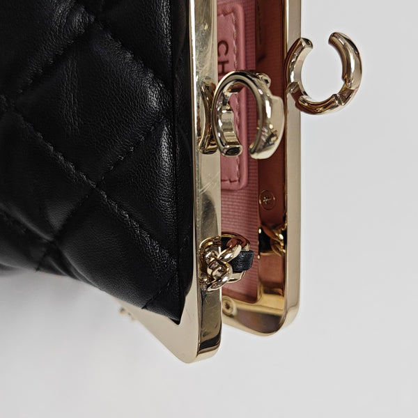 Quilted Lambskin Black