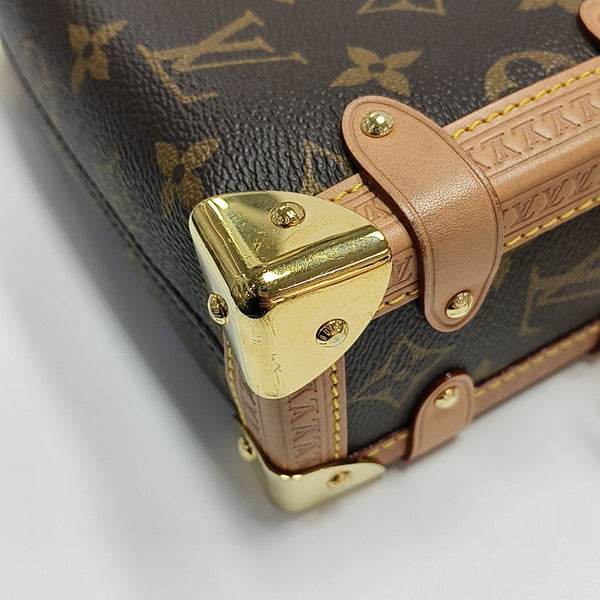 SIDE TRUNK PM Monogram Coated Canvas Brown
