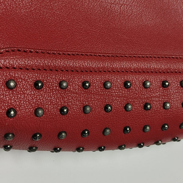 Calfskin Shoulder Bag Red