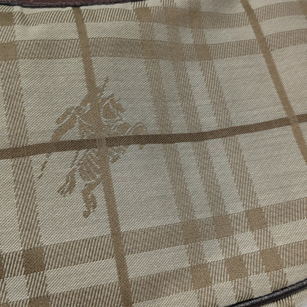 Canvas Top Handle Bag Brown