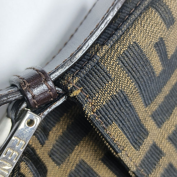 Baguette Medium Canvas Brown