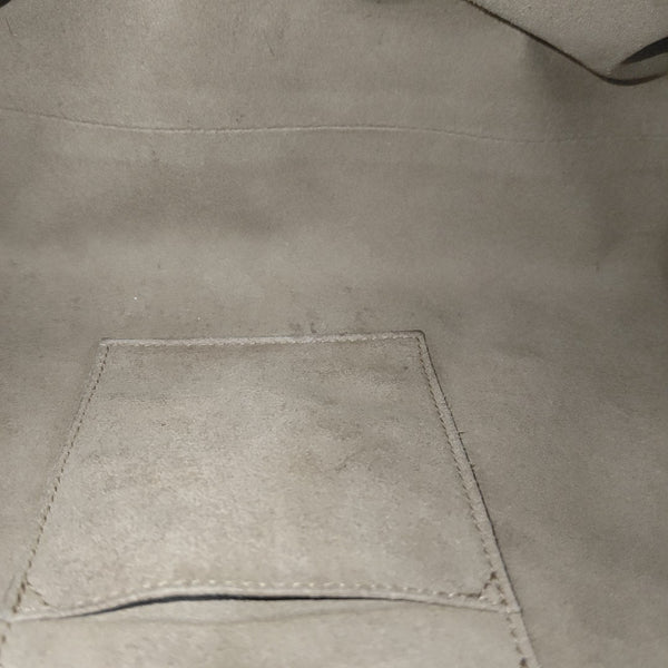 Padlock Medium Monogram Coated Canvas Beige