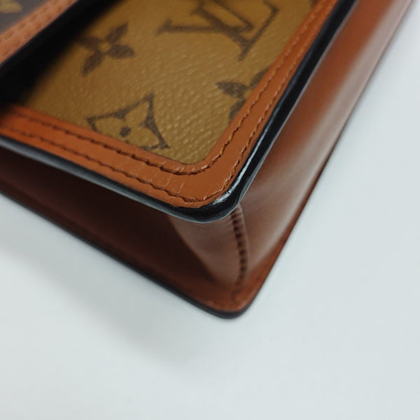 DAUPHINE WOC Monogram Coated Canvas Brown